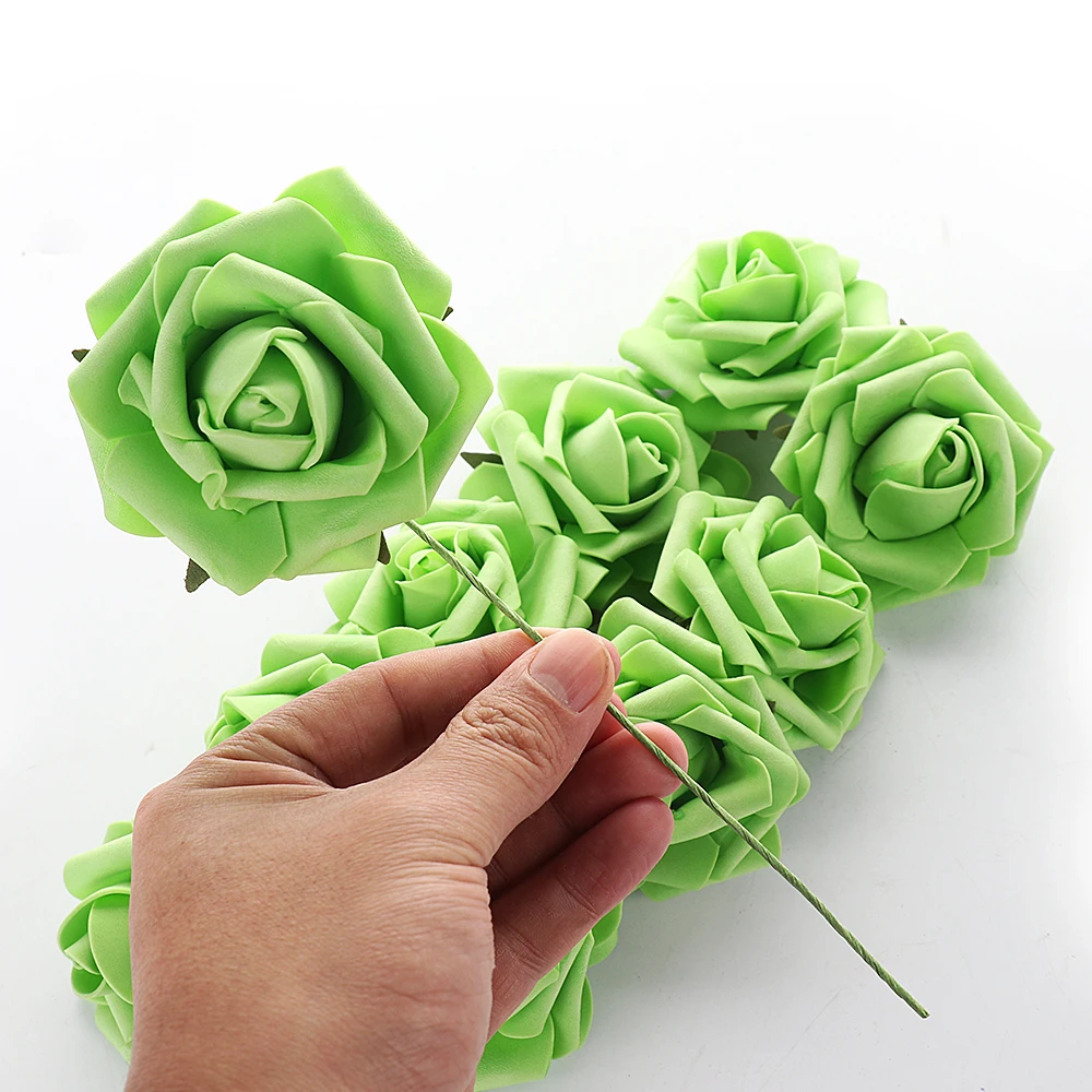 10PCS PE Foam Artificial Flowers Fake Rose Bouquet DIY Wedding Party Home Decor
10PCS PE Foam Artificial Flowers Fake Rose Bouquet DIY Wedding Party Home Decor