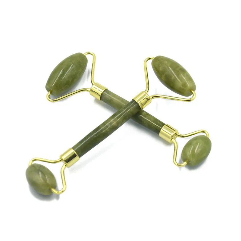 Double Head Facial Massage Roller Jade Stone Face Thin Massager Relaxation Tool Green Jade Roller Slimming Beauty Health Care
Double Head Facial Massage Roller Jade Stone Face Thin Massager Relaxation Tool Green Jade Roller Slimming Beauty Health Care