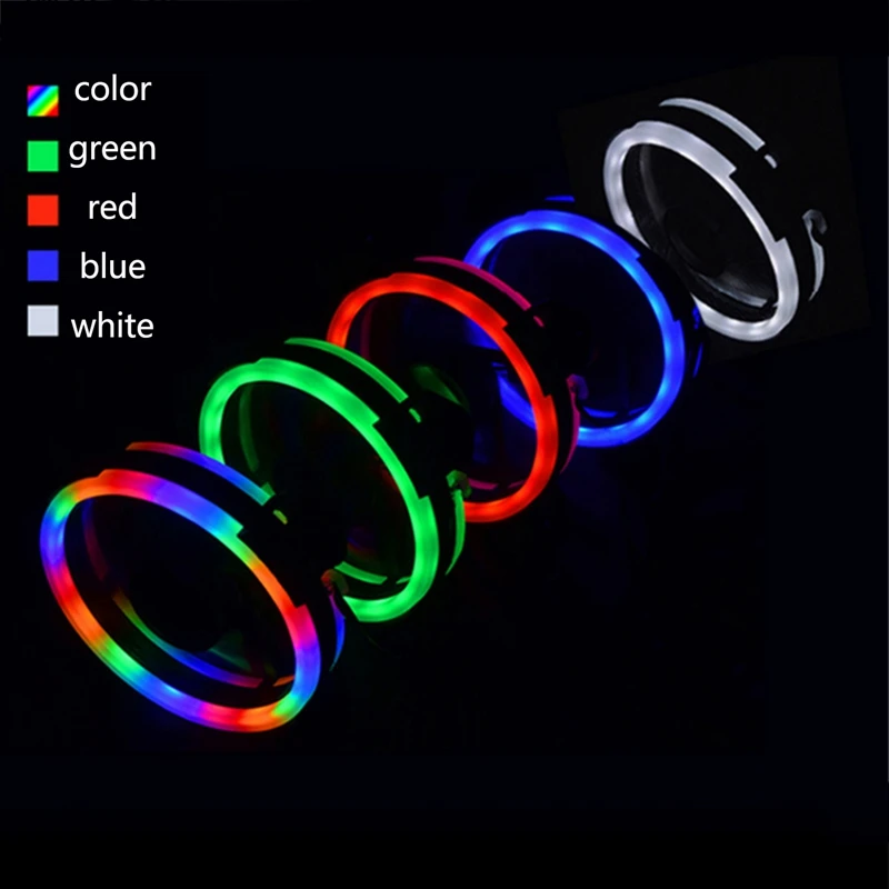 Desktop Computer Case Cooling Fan 12cm Silent with Light Emitting Colorful Color Changing Double Halo Host
Desktop Computer Case Cooling Fan 12cm Silent with Light Emitting Colorful Color Changing Double Halo Host