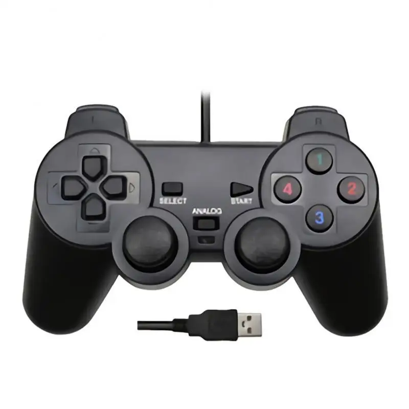 USB Wired Controller Gamepad For WinXP/Win7/Win8/Win10 For Computer Laptop Joystick For Vista Black Vibration PC Game Joystick
USB Wired Controller Gamepad For WinXP/Win7/Win8/Win10 For Computer Laptop Joystick For Vista Black Vibration PC Game Joystick