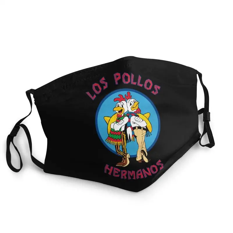 Моющаяся маска для лица Los Pollos Hermanos во все тяжкие, маска для цыплят, братьев, мужская, женская, мужская, противотуманная
Моющаяся маска для лица Los Pollos Hermanos во все тяжкие, маска для цыплят, братьев, мужская, женская, мужская, противотуманная