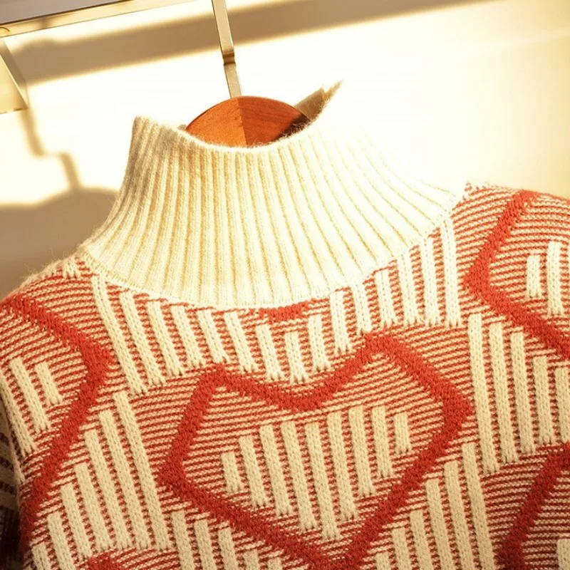 Sweet Long Sleeve Pullover Knitting Sweaters Medium Long Skirt Two Piece Set Female Streetwear Winter Blue Red Button Skirt Set 
Sweet Long Sleeve Pullover Knitting Sweaters Medium Long Skirt Two Piece Set Female Streetwear Winter Blue Red Button Skirt Set