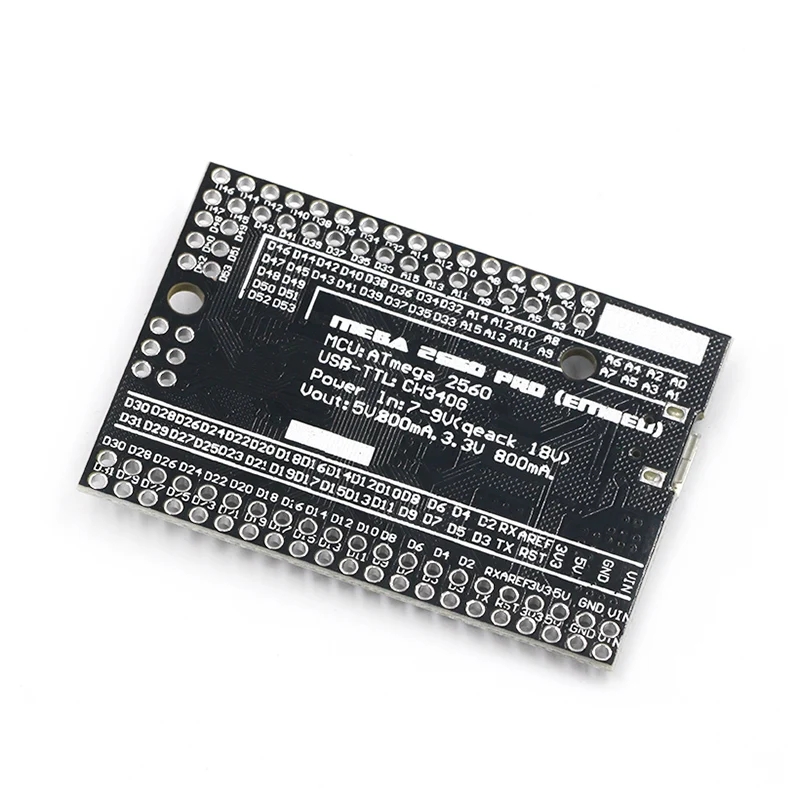 10PCS Mega 2560 PRO MINI 5V (Embed) CH340G ATmega2560-16AU with male pinheaders Compatible for arduino Mega 2560
10PCS Mega 2560 PRO MINI 5V (Embed) CH340G ATmega2560-16AU with male pinheaders Compatible for arduino Mega 2560