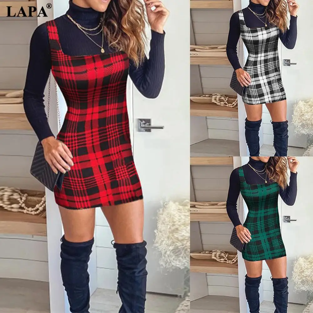 Women's Square Neck Bodycon Dress 2022 Spring Fashion Plaid Vintage Party Sexy Mini Dress Ladies Casual Sleeveless Bag Hip Dress
Women's Square Neck Bodycon Dress 2022 Spring Fashion Plaid Vintage Party Sexy Mini Dress Ladies Casual Sleeveless Bag Hip Dress