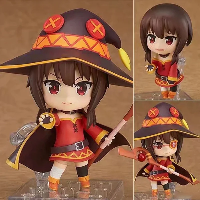 Благословение Бога аниме в этом прекрасном мире! Фигурки милых девушек Megumin из ПВХ, 10 см, экшн-фигурка Q.ver, Коллекционная модель, игрушки, кукл...
Благословение Бога аниме в этом прекрасном мире! Фигурки милых девушек Megumin из ПВХ, 10 см, экшн-фигурка Q.ver, Коллекционная модель, игрушки, кукл...