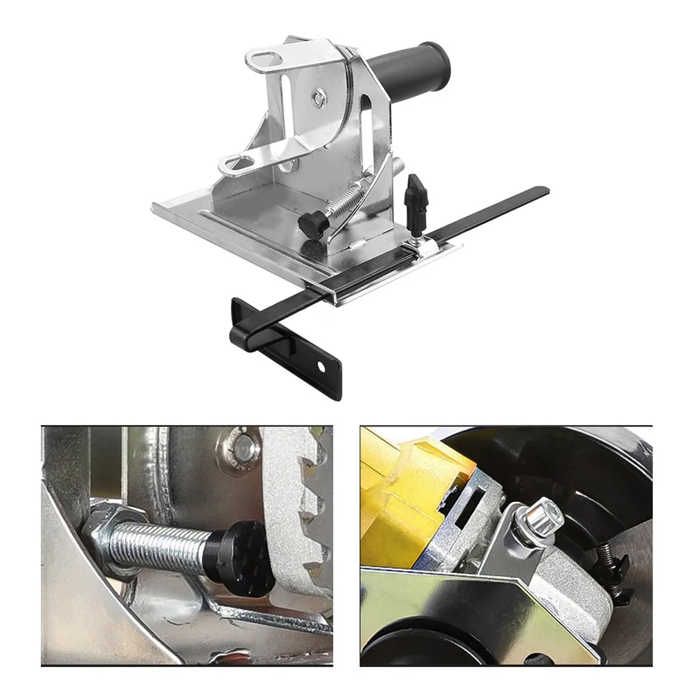 Angle Grinder Stand Durable Adjustable Cutting Depth Width Conversion Tool Base Slotting Stand Tools for 100mm Angle Grinder
Angle Grinder Stand Durable Adjustable Cutting Depth Width Conversion Tool Base Slotting Stand Tools for 100mm Angle Grinder