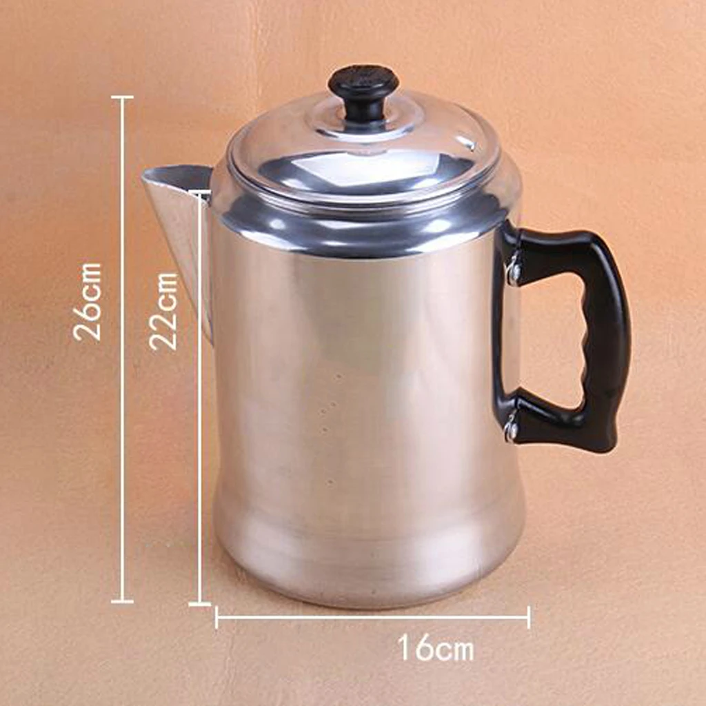 Home Kitchenware Collection Coffee Pot Aluminum Percolator Espresso Maker 3L
Home Kitchenware Collection Coffee Pot Aluminum Percolator Espresso Maker 3L