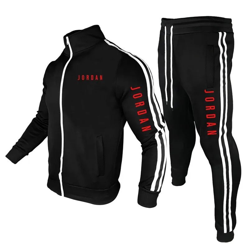 Men's Autumn And Winter New Cardigan Two-Piece Suit 2021 Stand-up Collar Zipper Casual Sports Slim Printing Suit
Men's Autumn And Winter New Cardigan Two-Piece Suit 2021 Stand-up Collar Zipper Casual Sports Slim Printing Suit