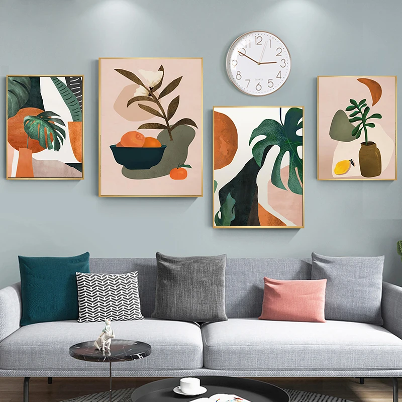 Nordic Abstract Colorful Big Leaf Plant Wall Art Posters and Prints Canvas Painting Wall Art Pictures for Living Room Cuadros
Nordic Abstract Colorful Big Leaf Plant Wall Art Posters and Prints Canvas Painting Wall Art Pictures for Living Room Cuadros