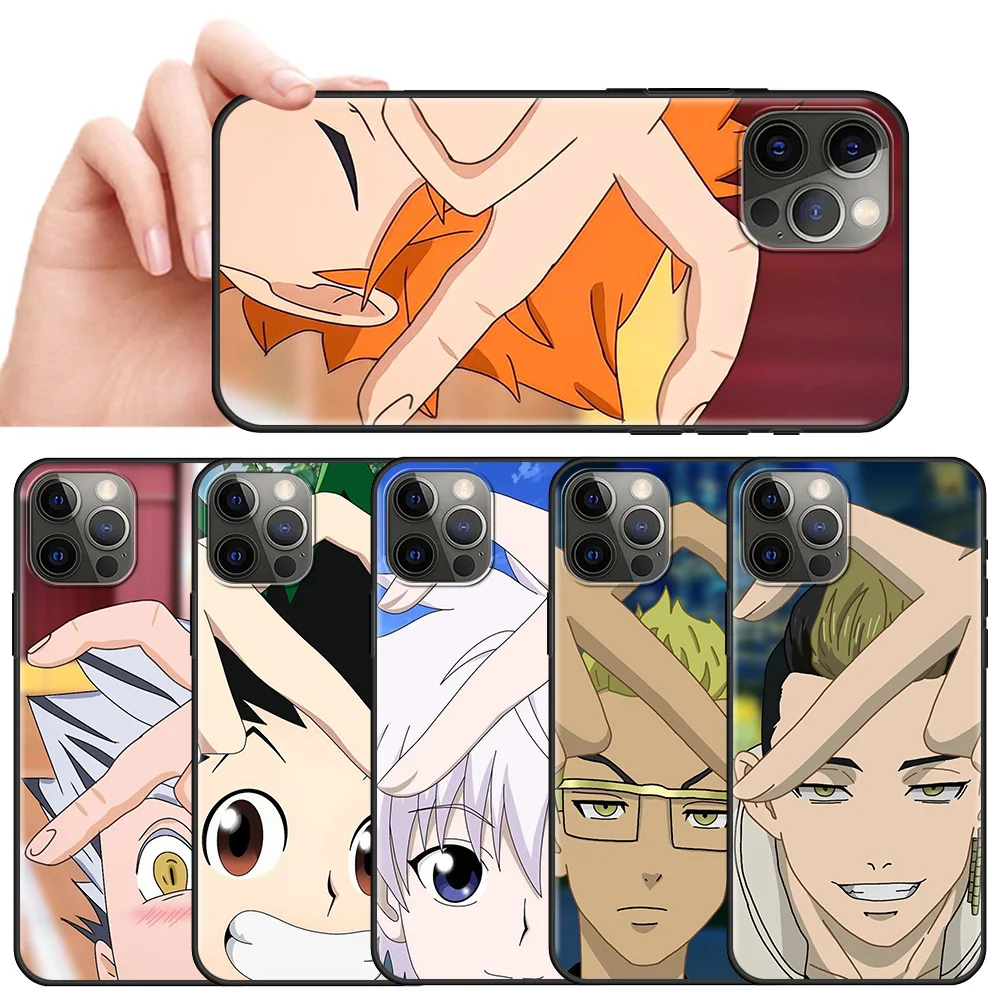 Couple Cute Anime Phone Case for Apple iPhone 11 7 XR 12Pro Max 12 Mini X 7 6 8 Plus 6S 11Pro XS 5 Coque Cover 5S SE Bag
Couple Cute Anime Phone Case for Apple iPhone 11 7 XR 12Pro Max 12 Mini X 7 6 8 Plus 6S 11Pro XS 5 Coque Cover 5S SE Bag
