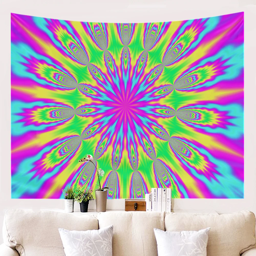 2022 Dazzle Light Tapestries Hippy Color Light Tapestry Wall Hanging Hippie For Bedroom Livingroom Dorm Office Decor 90x59 Inch
2022 Dazzle Light Tapestries Hippy Color Light Tapestry Wall Hanging Hippie For Bedroom Livingroom Dorm Office Decor 90x59 Inch