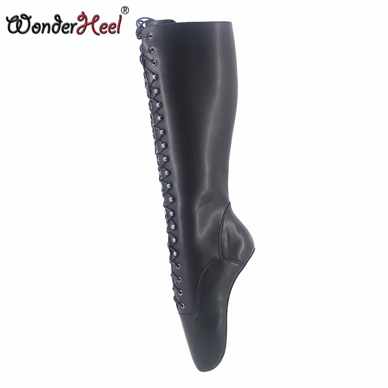 Хит продаж балетные сапоги до колена Wonderheel на очень высоком каблуке 18 см