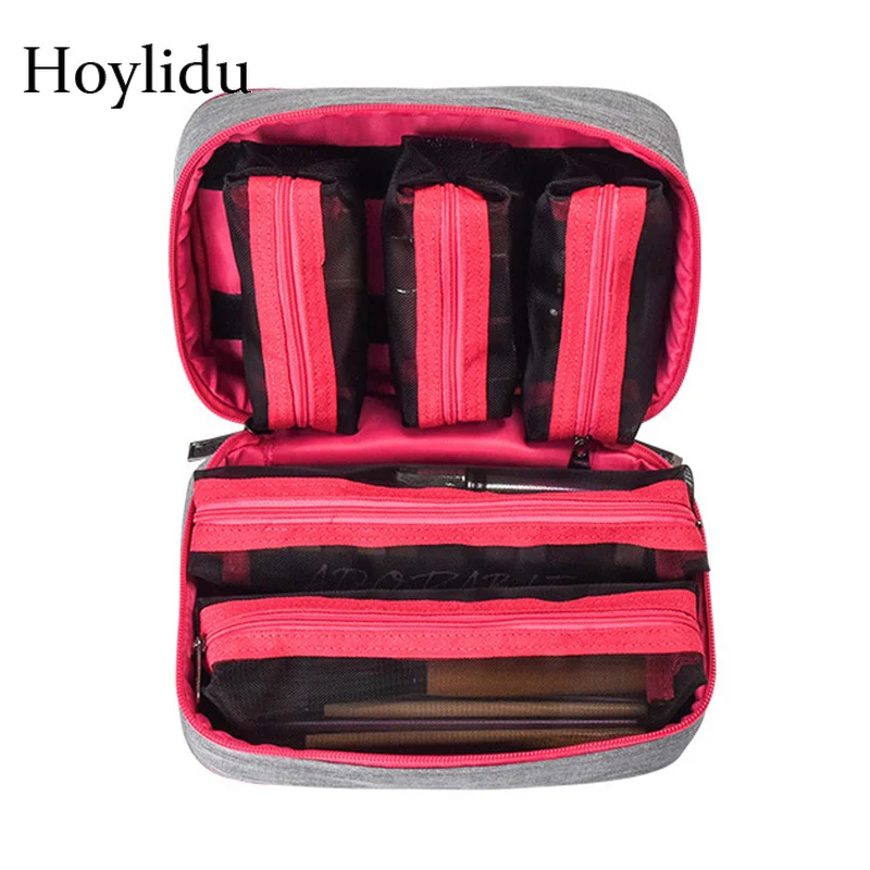 Detachable Travel Cosmetic Bags Women Waterproof Polyester Makeup Bag Tool Organizer Multifunctional Make Up Box Toiletry Cases
Detachable Travel Cosmetic Bags Women Waterproof Polyester Makeup Bag Tool Organizer Multifunctional Make Up Box Toiletry Cases