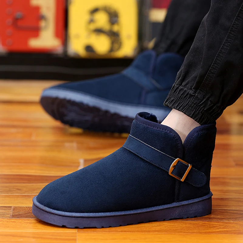 Men Snow Boots Keep Warm Flock Ankle Boots Unisex Light Cotton Shoes Winter Boots Men Shoes Non-Slip With Fur Zapatos De Hombre
Men Snow Boots Keep Warm Flock Ankle Boots Unisex Light Cotton Shoes Winter Boots Men Shoes Non-Slip With Fur Zapatos De Hombre