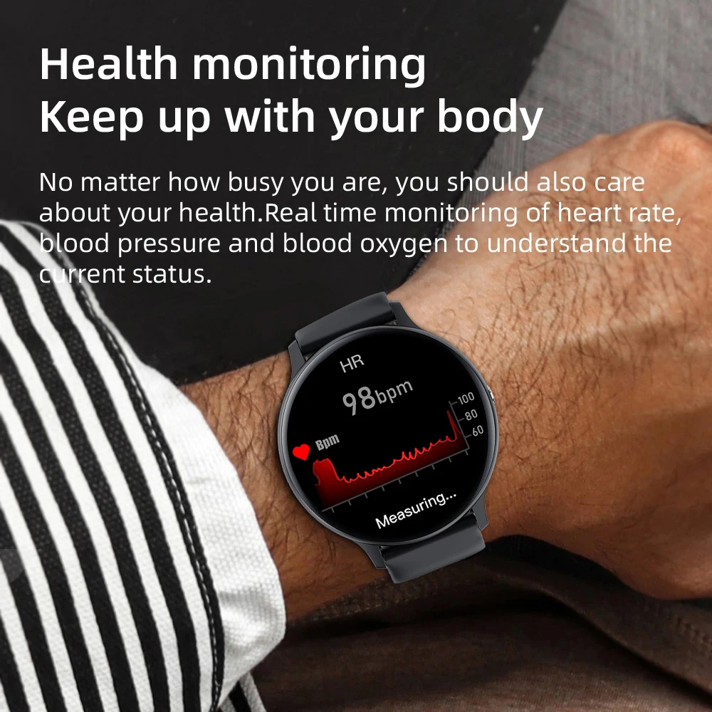 Smart Watch men women New Bluetooth call Sport mode Heart rate and blood pressure monitor Activity tracker Smartwatch
Smart Watch men women New Bluetooth call Sport mode Heart rate and blood pressure monitor Activity tracker Smartwatch