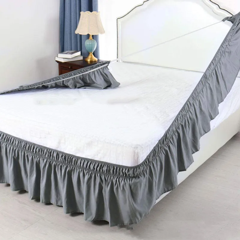 Bedsheet Skirt Bed Side Linens Decorate Round Bedside Mattress Protector Cover Bedspreads Bedding Adjustable Fitted Sheets Solid
Bedsheet Skirt Bed Side Linens Decorate Round Bedside Mattress Protector Cover Bedspreads Bedding Adjustable Fitted Sheets Solid