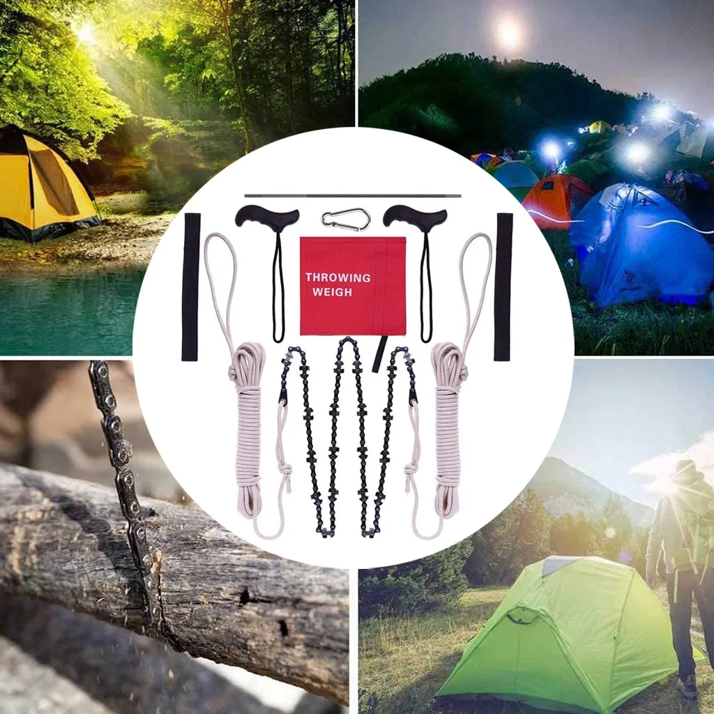 48-inch High Reach Limb Rope Chain Saw Chain Tree Cutter Trimmer Garden Great For Hiking Camping Trekking Portable High Quality
48-inch High Reach Limb Rope Chain Saw Chain Tree Cutter Trimmer Garden Great For Hiking Camping Trekking Portable High Quality