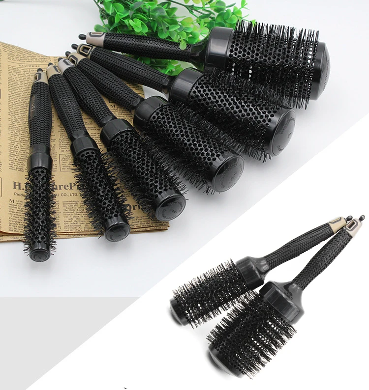 Professional Anti-static hair comb High Temperature aluminum Iron Round Comb 6 Size Hair Tools Hair Brush Tangled Hair Comb
Professional Anti-static hair comb High Temperature aluminum Iron Round Comb 6 Size Hair Tools Hair Brush Tangled Hair Comb