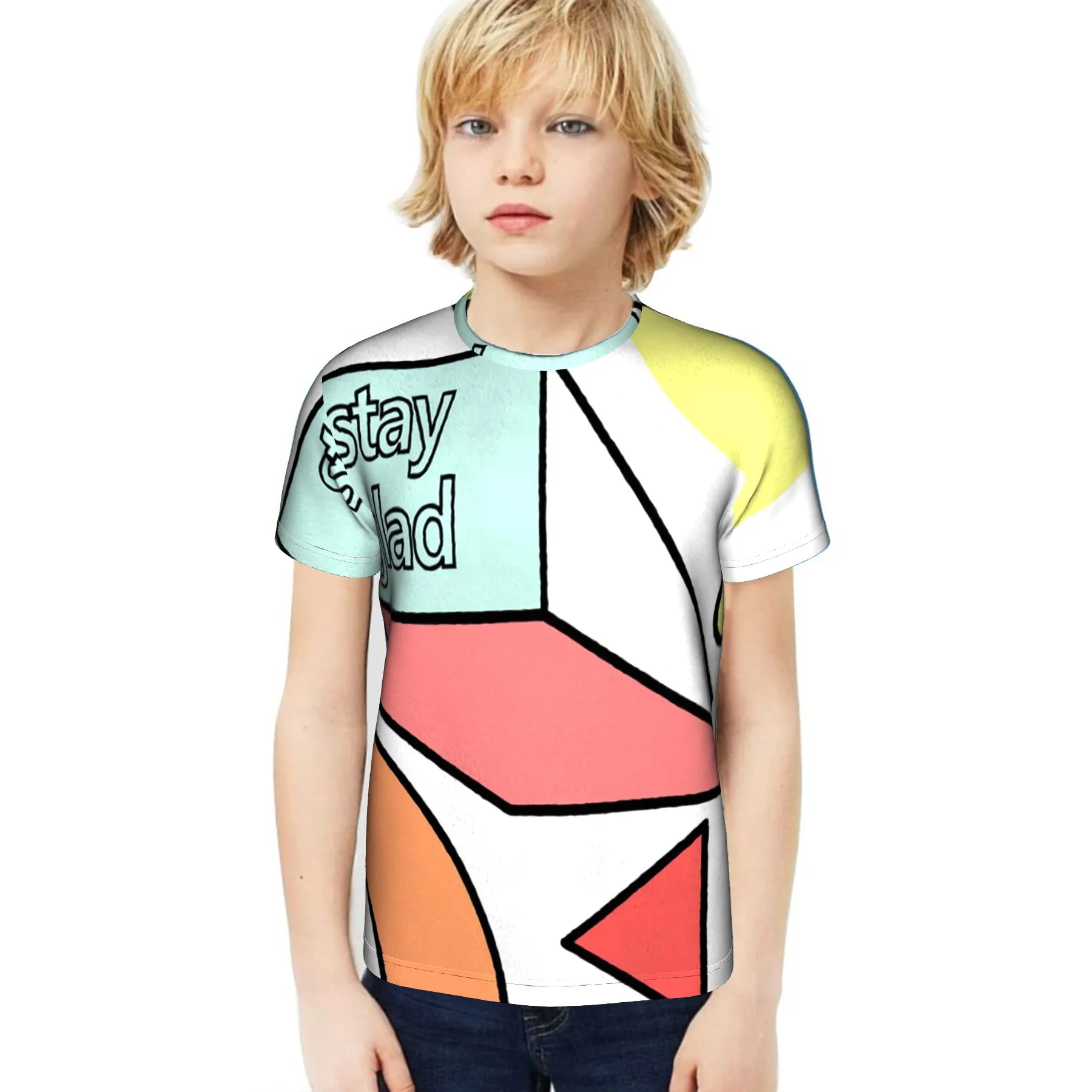 European And American Children's Short-sleeved T-shirt Summer New Boys' T-shirt Round Neck
European And American Children's Short-sleeved T-shirt Summer New Boys' T-shirt Round Neck