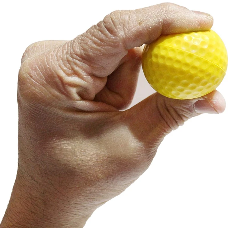 Practice Foam Golf Balls Pack of 18 - Dent Resistant, Limited Flight, Realistic Performance, Dimpled Perfect for Indoors
Practice Foam Golf Balls Pack of 18 - Dent Resistant, Limited Flight, Realistic Performance, Dimpled Perfect for Indoors