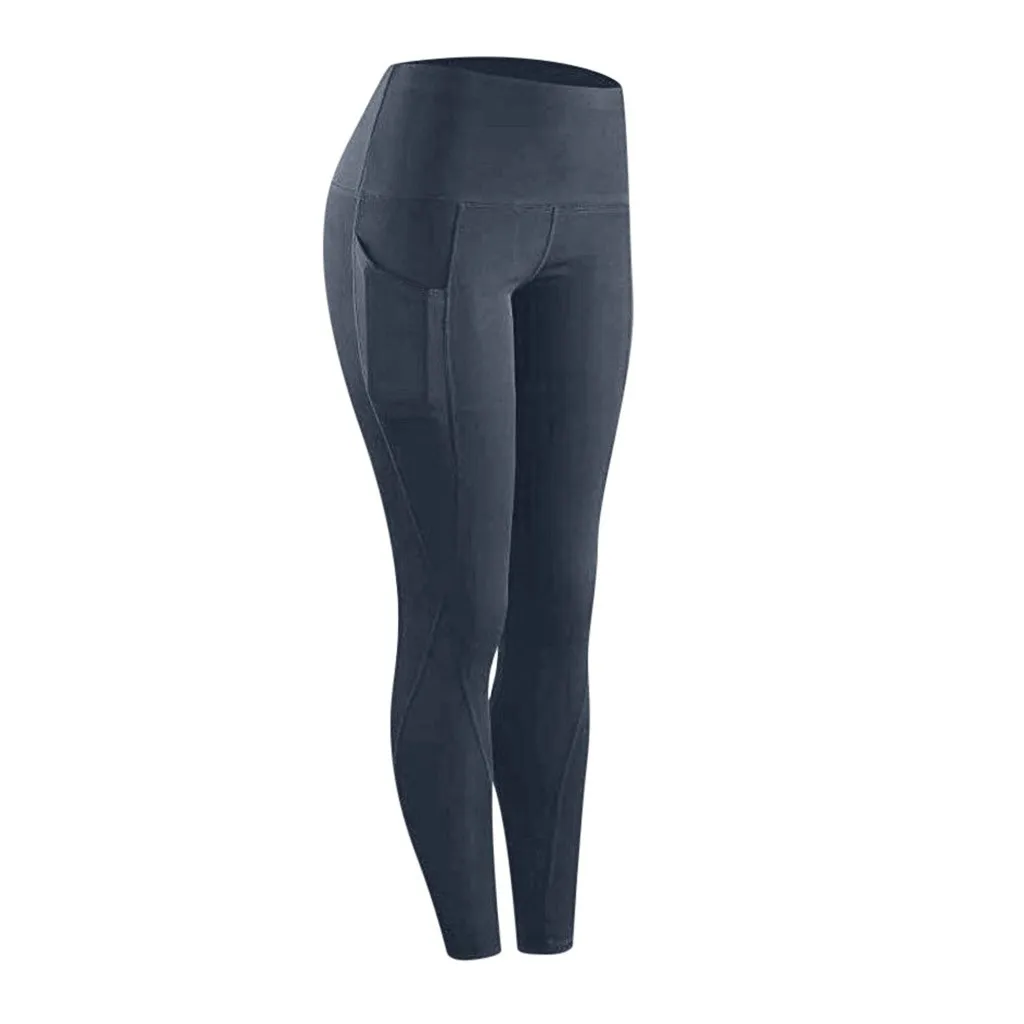 Women Workout Out Pocket Leggings Fitness Sports Running High Waist Leggings Solid Color Workout leggings Clothes Side Leggins
Women Workout Out Pocket Leggings Fitness Sports Running High Waist Leggings Solid Color Workout leggings Clothes Side Leggins