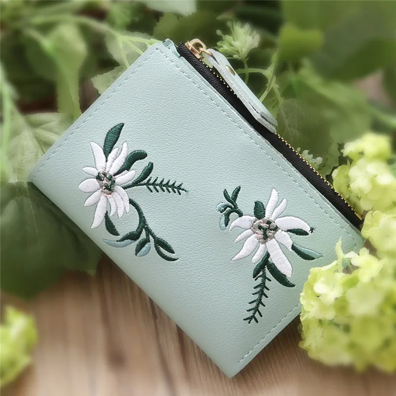Women Wallets Purses For Student Child Girl Money Coin Pocket Card Holder Embroidered Flower Female Small Wallets
Women Wallets Purses For Student Child Girl Money Coin Pocket Card Holder Embroidered Flower Female Small Wallets