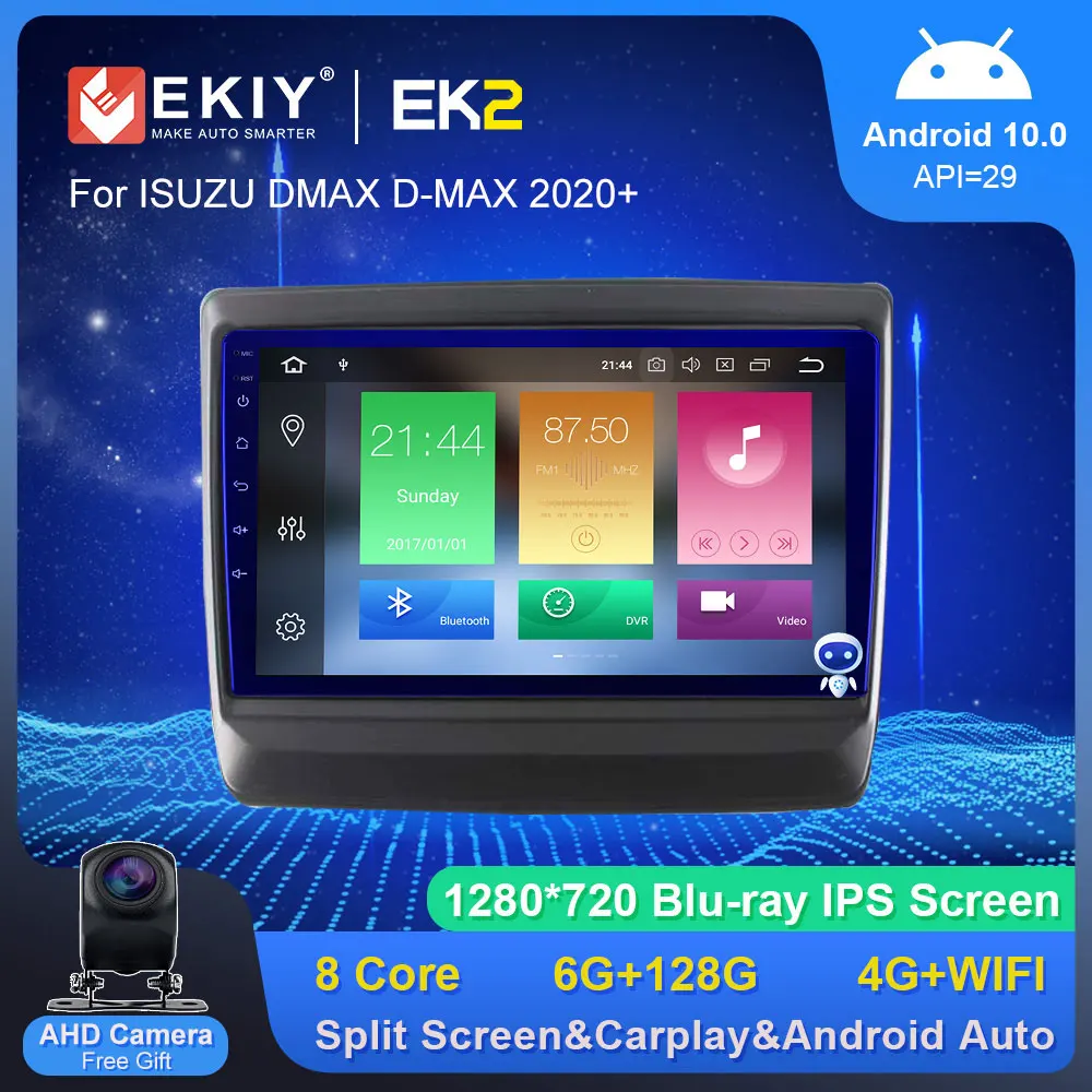 EKIY автомобильный радиоприемник Android 10 авто для ISUZU DMAX D-MAX 2020 + GPS Navi мультимедийный плеер стерео Blu-Ray IPS Carplay BT No 2 Din DVD
EKIY автомобильный радиоприемник Android 10 авто для ISUZU DMAX D-MAX 2020 + GPS Navi мультимедийный плеер стерео Blu-Ray IPS Carplay BT No 2 Din DVD