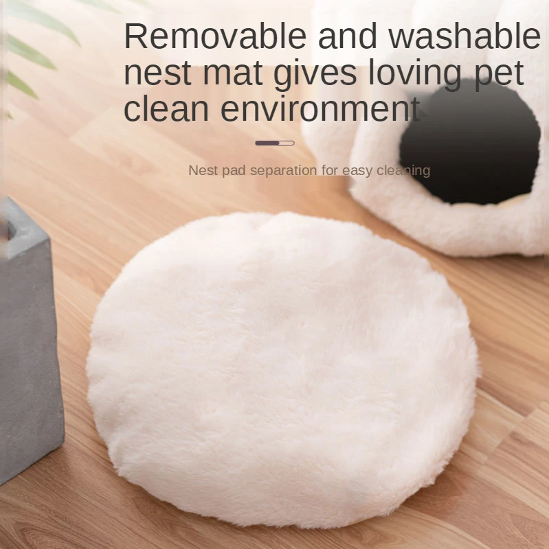 Cat Nest Closed Cat Villa Four Seasons Universal Cat Nest Sleeping Pet Warm Cat Supplies Small Dog Kennel
Cat Nest Closed Cat Villa Four Seasons Universal Cat Nest Sleeping Pet Warm Cat Supplies Small Dog Kennel