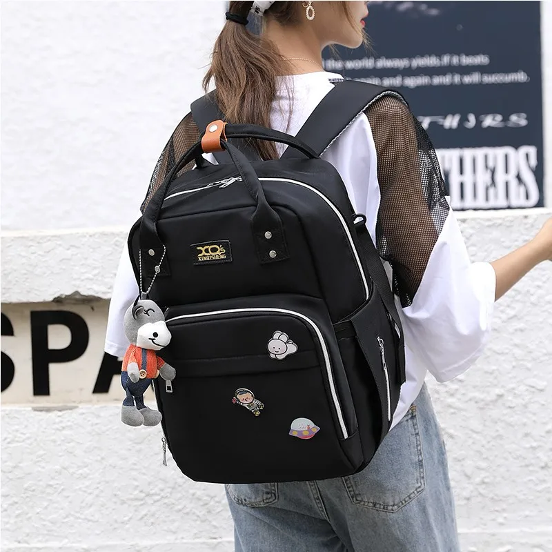 Cute Babygirl Diaper Bags Maternity Backpack Mommy Bag Baby Cosmetics Women's Shoulder Bag Stroller Organizer Bag Ladies
Cute Babygirl Diaper Bags Maternity Backpack Mommy Bag Baby Cosmetics Women's Shoulder Bag Stroller Organizer Bag Ladies