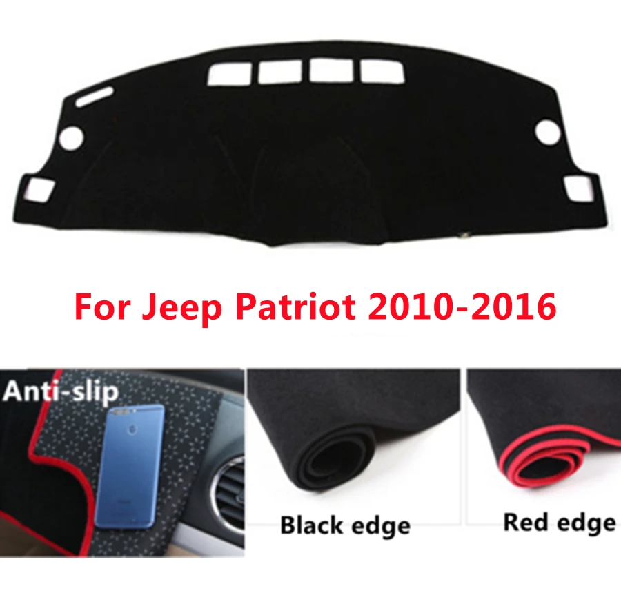 Anti-slip Car Dashboard Cover For Jeep Patriot (2010-2016) 2011-12-13-14-2015 Non-slip Car DashMat Sun Shade Pad Protector
Anti-slip Car Dashboard Cover For Jeep Patriot (2010-2016) 2011-12-13-14-2015 Non-slip Car DashMat Sun Shade Pad Protector
