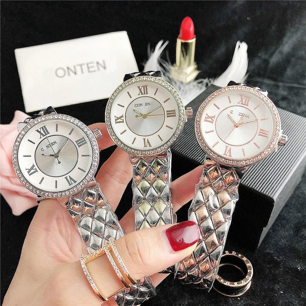 New Student Female Watch Ladies Watch Famous Brand Stainless Steel Glass Mirror Fashion Diamond Watch Diamond Folding Buckle
New Student Female Watch Ladies Watch Famous Brand Stainless Steel Glass Mirror Fashion Diamond Watch Diamond Folding Buckle
