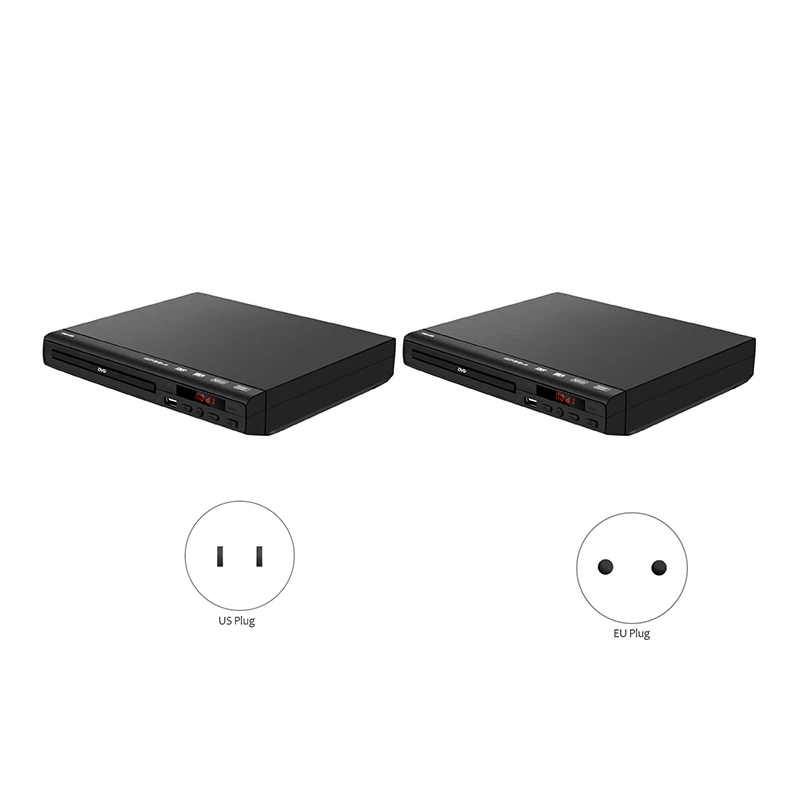 DVD Player for TV, All Region Free DVD CD Discs Player AV Output Built-in PAL/ NTSC, USB Input, Remote Control
DVD Player for TV, All Region Free DVD CD Discs Player AV Output Built-in PAL/ NTSC, USB Input, Remote Control