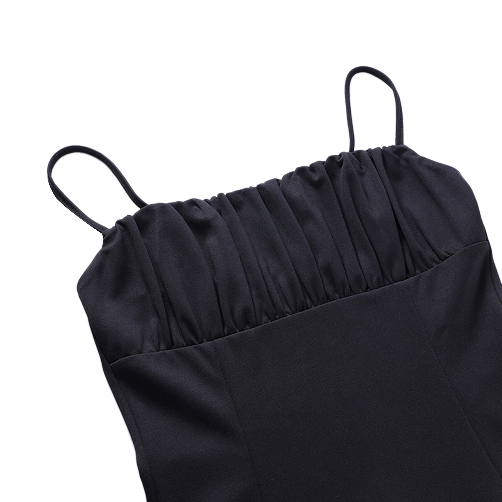2021 Women Fashion Sleeveless Double Split Sexy Strap Dress for Summer Mini Stylish Solid Color Dress for Ladies Female
2021 Women Fashion Sleeveless Double Split Sexy Strap Dress for Summer Mini Stylish Solid Color Dress for Ladies Female