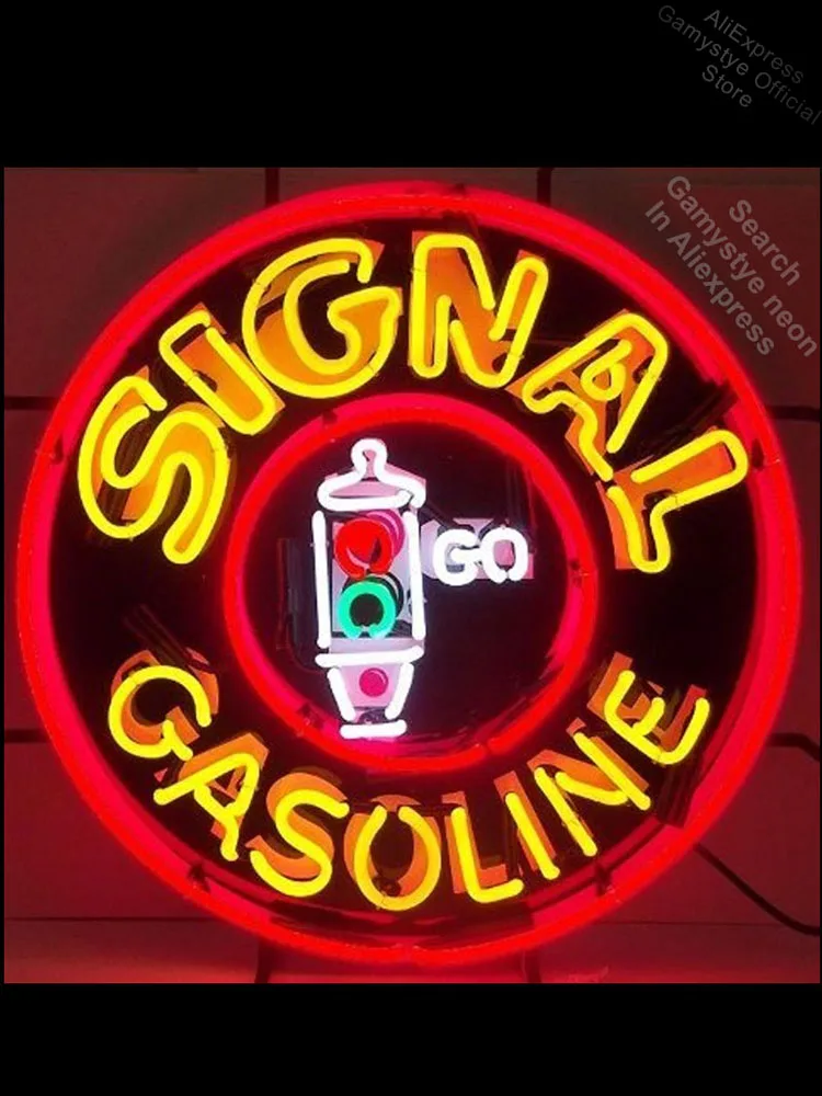 Neon Sign Signal Gasoline Neon Light Sign Handcrafted Glass Texa Light Bulb zipp lighter neon lights for rooms Garage Decoration
Neon Sign Signal Gasoline Neon Light Sign Handcrafted Glass Texa Light Bulb zipp lighter neon lights for rooms Garage Decoration