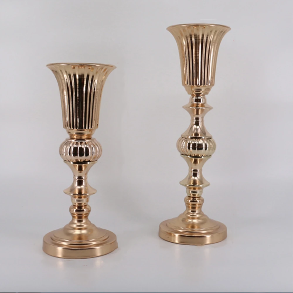 Gold Tabletop Vase Metal Flower Road Lead Wedding Table Centerpiece Flowers Vases For Marriage And Home Decoration 2 Size
Gold Tabletop Vase Metal Flower Road Lead Wedding Table Centerpiece Flowers Vases For Marriage And Home Decoration 2 Size