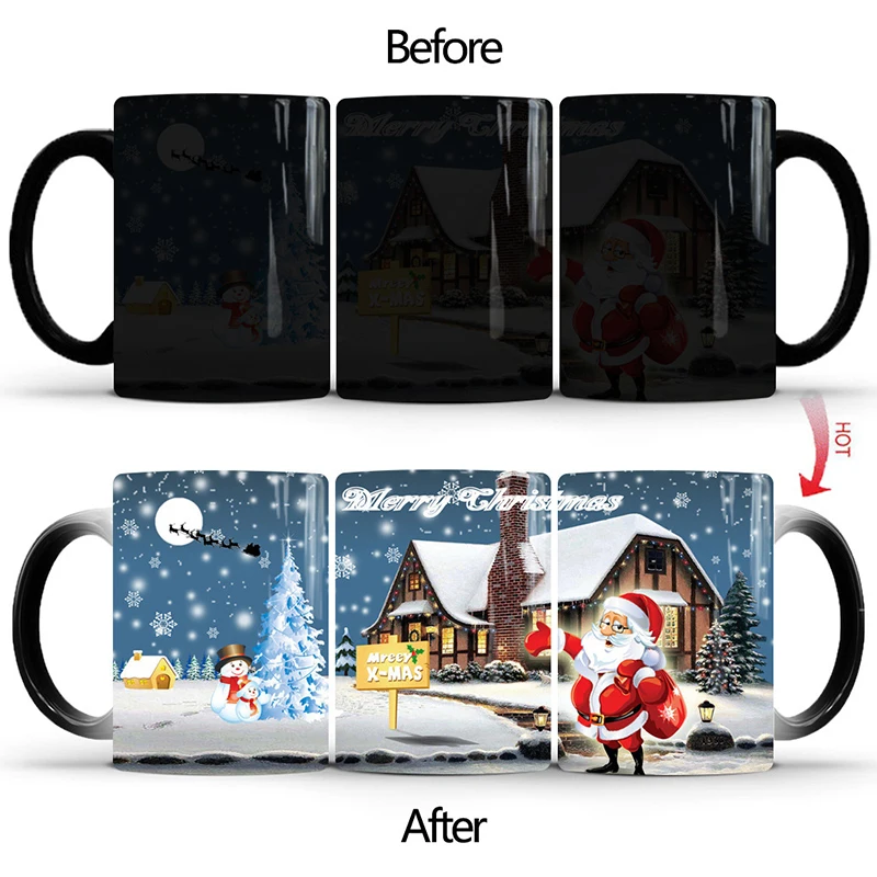 1Pcs New 350ml Merry Christmas Color Changing Mug Ceramic Coffee Milk Tea Cup New Year Best Gift for Your Family Children Kids
1Pcs New 350ml Merry Christmas Color Changing Mug Ceramic Coffee Milk Tea Cup New Year Best Gift for Your Family Children Kids