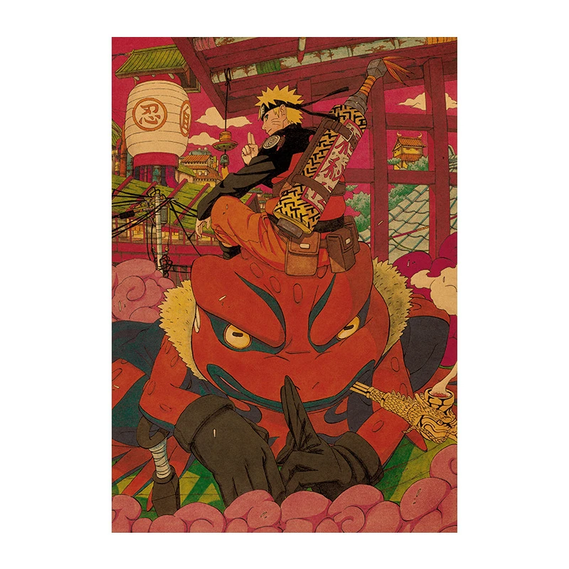 Japanese Ninja Painting Anime Poster Vintage Room Decor Wall Art Kraft Paper Collection Posters Wall Sticker
Japanese Ninja Painting Anime Poster Vintage Room Decor Wall Art Kraft Paper Collection Posters Wall Sticker