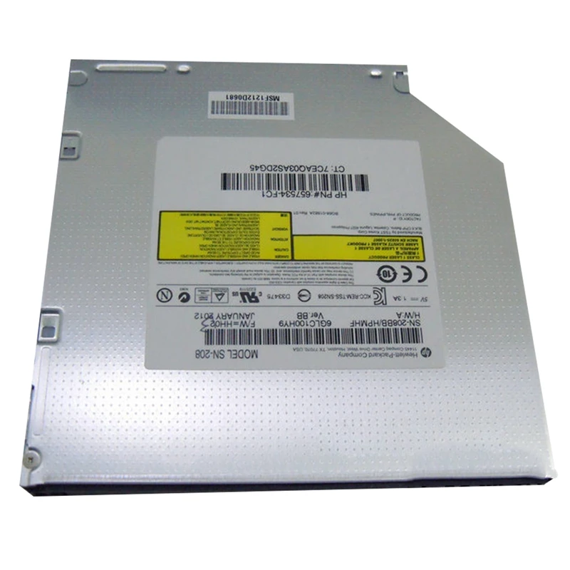 

DVD CD RW ГОРЕЛКА 9,5 мм Внутренний SATA оптический диск привод для ноутбука DVD горелка SU-208
