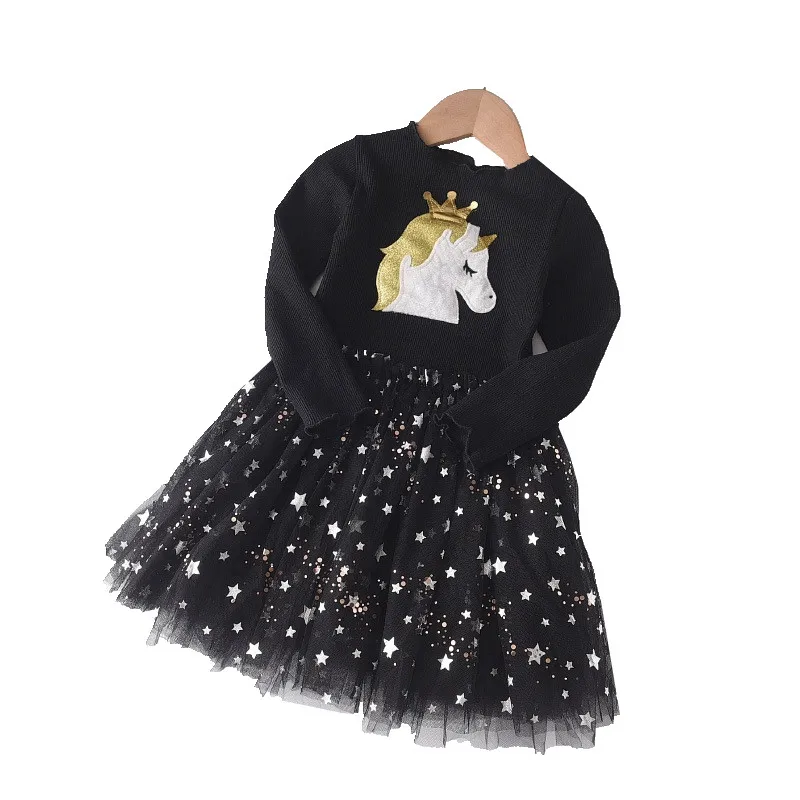 Baby Girls Casual Long Sleeve Cartoon Cute Dresses 2020 New Autumn Girl Sequined Dress Kids Baby Party Mesh Children Clothes
Baby Girls Casual Long Sleeve Cartoon Cute Dresses 2020 New Autumn Girl Sequined Dress Kids Baby Party Mesh Children Clothes