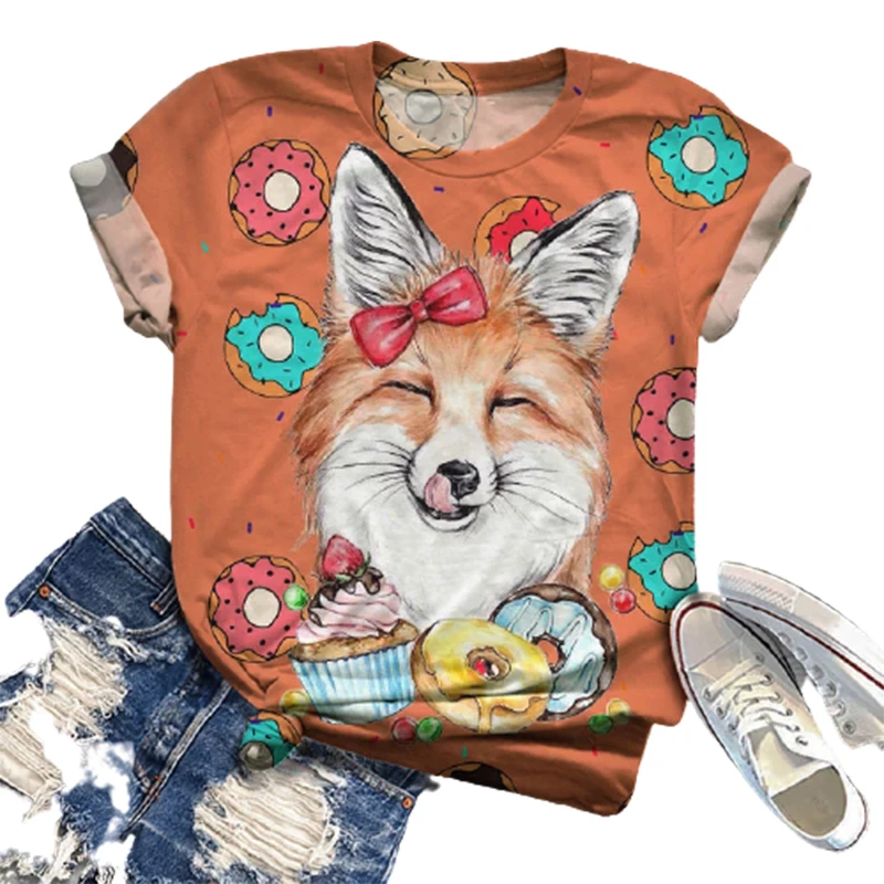 Women Cute Cartoon Cat lover Printed T-shirt Animal Printed T-shirt Short Sleeve O-neck Casual Tops Tee Women 2020
Women Cute Cartoon Cat lover Printed T-shirt Animal Printed T-shirt Short Sleeve O-neck Casual Tops Tee Women 2020