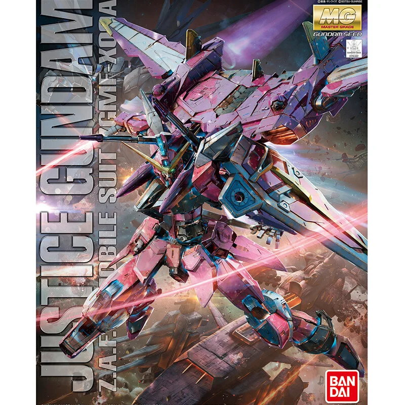 BANDAI MG 1/100 SEED ZGMF STRIKE Justice as high as GUNDAM Action Figure Model Modification
BANDAI MG 1/100 SEED ZGMF STRIKE Justice as high as GUNDAM Action Figure Model Modification