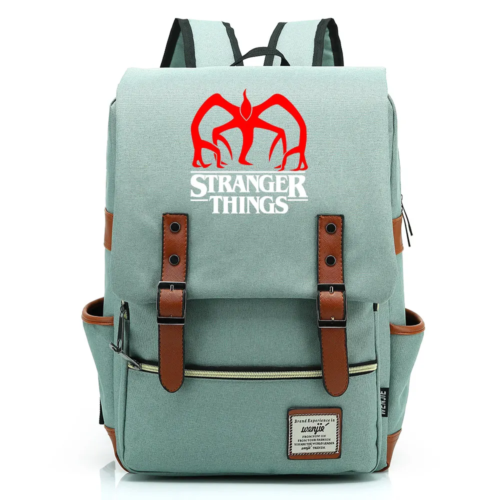 B2007 Fashion New Stranger Things Buckle Children School bag Teenagers Student Schoolbags Women Bagpack Men Backpack
B2007 Fashion New Stranger Things Buckle Children School bag Teenagers Student Schoolbags Women Bagpack Men Backpack