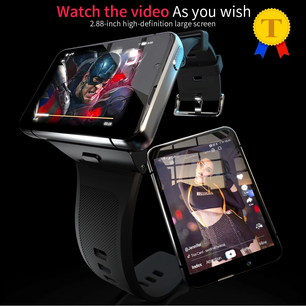Big Screen 4G Smart Watch Lte 4GB RAM 64GB 32GB ROM 13MP 5MP Dual Cameras SIM Card GPS Wifi Waterproof Detachable Smartwatch Men
Big Screen 4G Smart Watch Lte 4GB RAM 64GB 32GB ROM 13MP 5MP Dual Cameras SIM Card GPS Wifi Waterproof Detachable Smartwatch Men