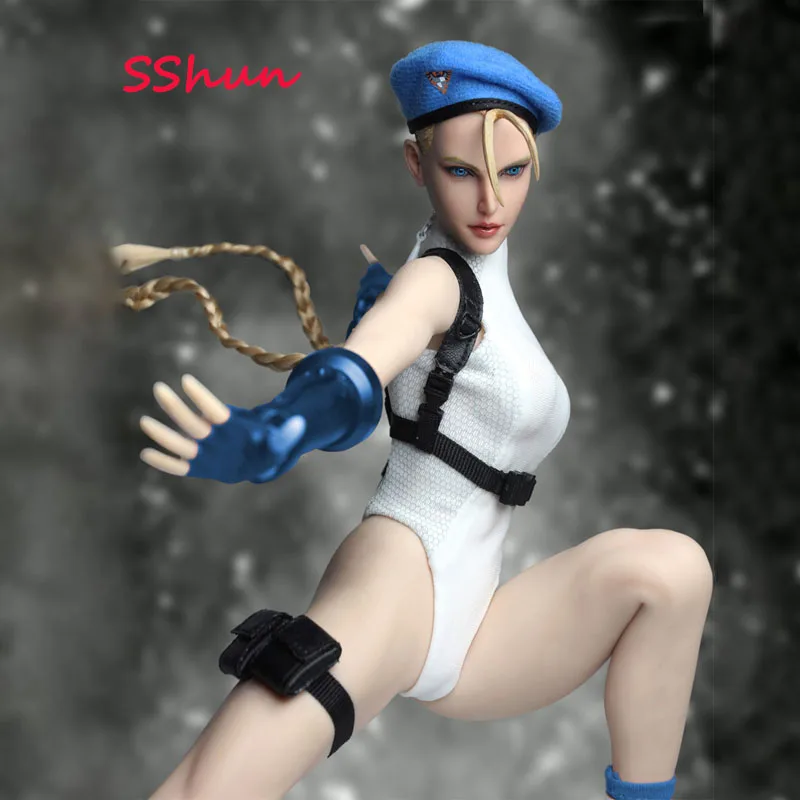 SET033 1/6 Scale Str-eet Fi-ghter Cammy Action Female Soldier Set For 12'' Action Figure Body DIY
SET033 1/6 Scale Str-eet Fi-ghter Cammy Action Female Soldier Set For 12'' Action Figure Body DIY