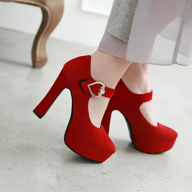 2021 Spring Womens Mary Jane Shoes Platform High Heels Red Black Office Party Woman Shoes High Heel Pumps Plus Size 43
2021 Spring Womens Mary Jane Shoes Platform High Heels Red Black Office Party Woman Shoes High Heel Pumps Plus Size 43