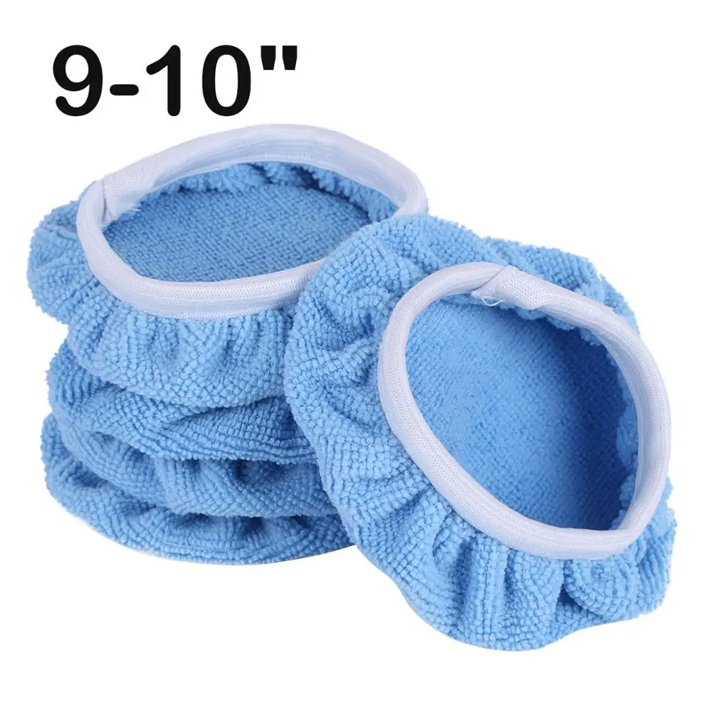 9-10 Inches 5 Pieces Blue Soft Auto Car Polisher Pad Microfiber Waxing Polishing Bonnet Buffing Pad Cover For Automobile
9-10 Inches 5 Pieces Blue Soft Auto Car Polisher Pad Microfiber Waxing Polishing Bonnet Buffing Pad Cover For Automobile
