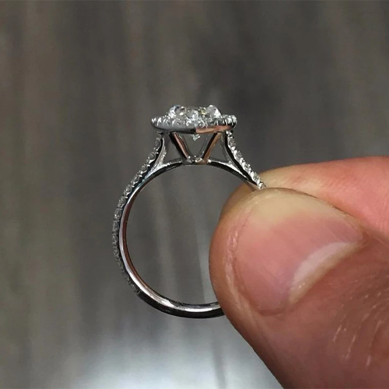 Gorgeous S925 Marquise White Cubic Zirconia Finger Ring for Women Girlfriend Simple Design Bling CZ Wedding Engagement Rings
Gorgeous S925 Marquise White Cubic Zirconia Finger Ring for Women Girlfriend Simple Design Bling CZ Wedding Engagement Rings