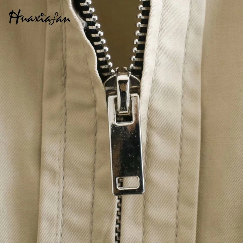 Huaxiafan Solid Blouse Shirts Women Zipper Pockets Elegant Ladies Za Tops Blouses Streetwear ropa mujer Female 2021 Spring New
Huaxiafan Solid Blouse Shirts Women Zipper Pockets Elegant Ladies Za Tops Blouses Streetwear ropa mujer Female 2021 Spring New
