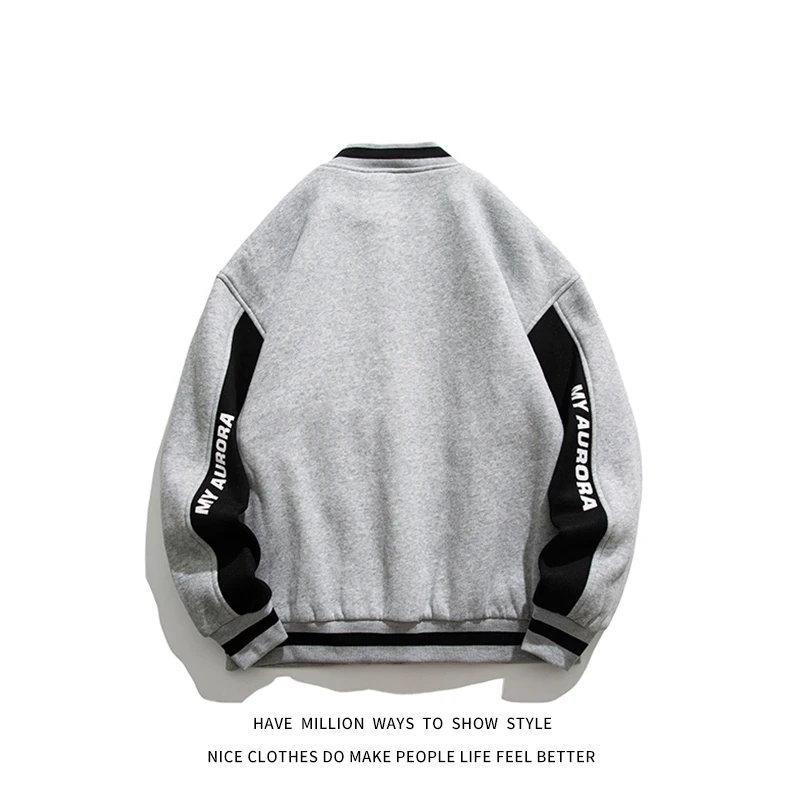 New Arrival Pathwork Letter Print Men's Varsity Bomber Jakcet Unisex Women's Baseball Coat Shirt Vintage Casual Couple Street
New Arrival Pathwork Letter Print Men's Varsity Bomber Jakcet Unisex Women's Baseball Coat Shirt Vintage Casual Couple Street