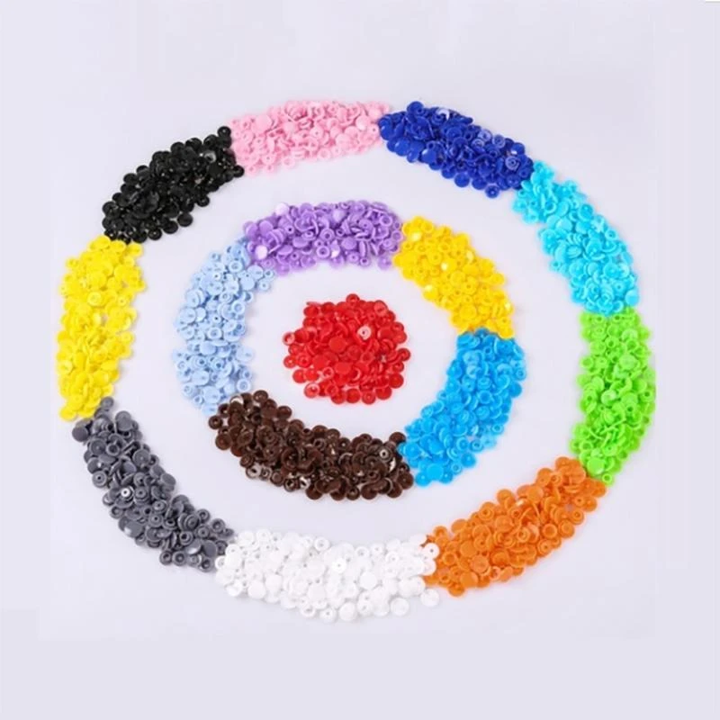 600/1440pcs 15/24 Colors T5 Snap Poppers Plastic Nylon Buttons Children's Buttons Kit for Baby Clothes Sewing Accessories
600/1440pcs 15/24 Colors T5 Snap Poppers Plastic Nylon Buttons Children's Buttons Kit for Baby Clothes Sewing Accessories